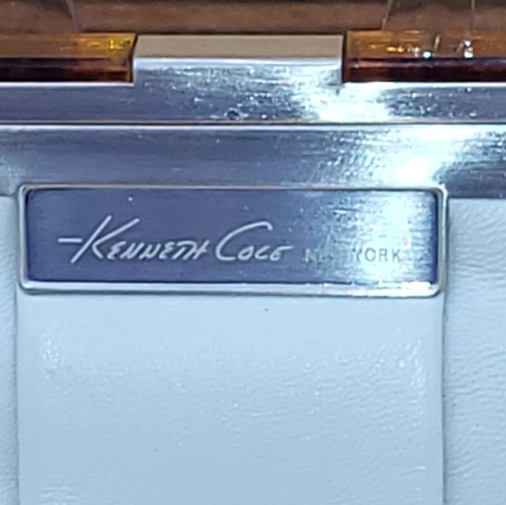 Kenneth Cole New York White Clutch, NWT
